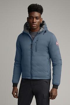 Chamarras Canada Goose Hombre Outlet - Lodge Chaqueta De Plumas Azules ZD5624987